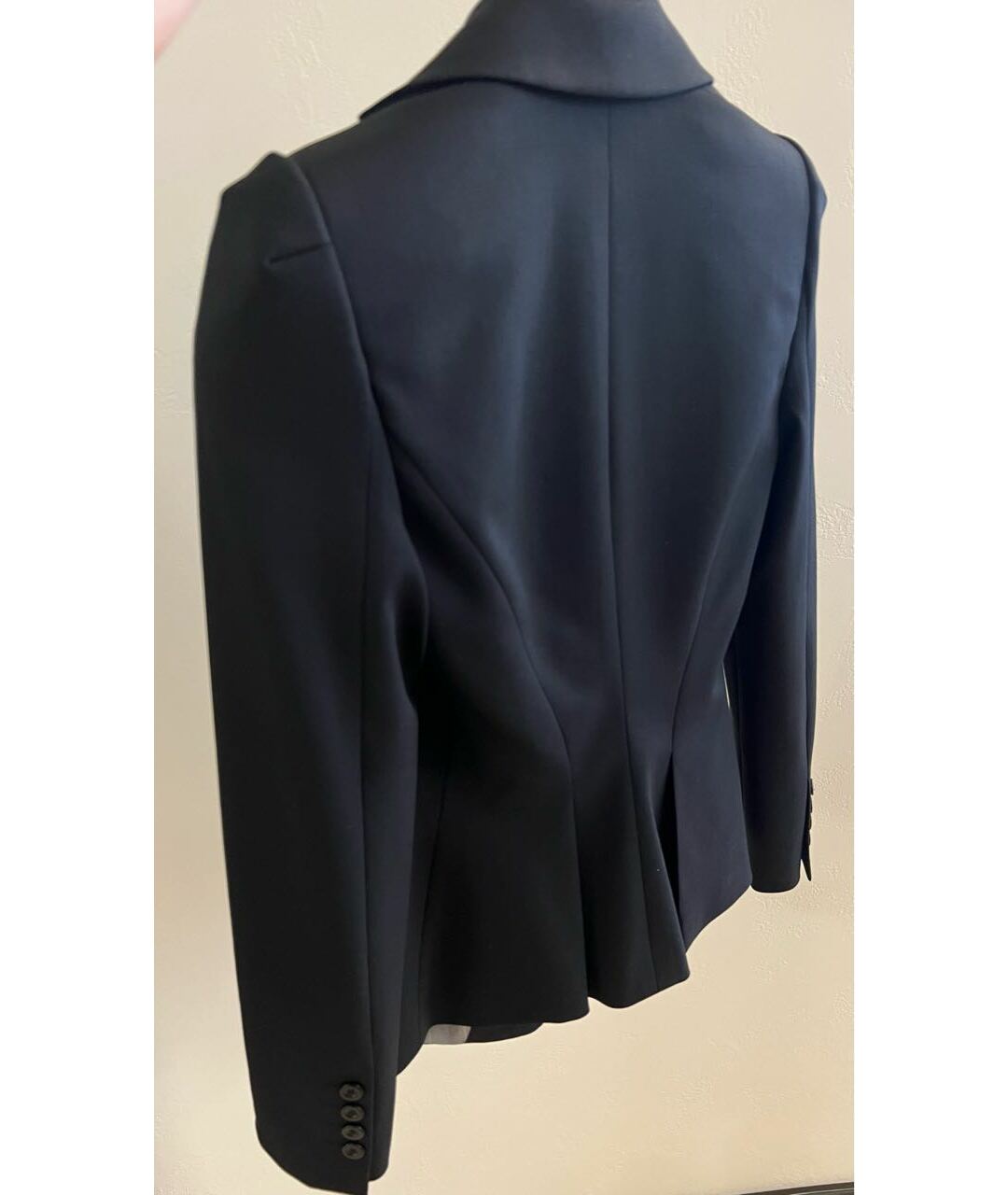 EMPORIO ARMANI Черный шерстяной жакет/пиджак, фото 4
