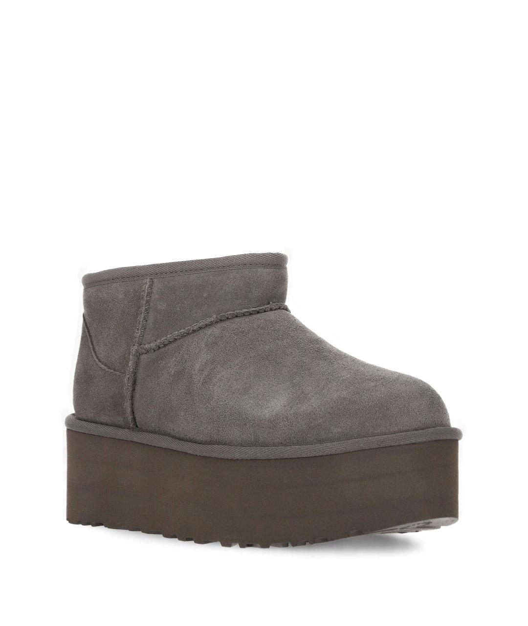 UGG AUSTRALIA Антрацитовые замшевые ботинки, фото 2