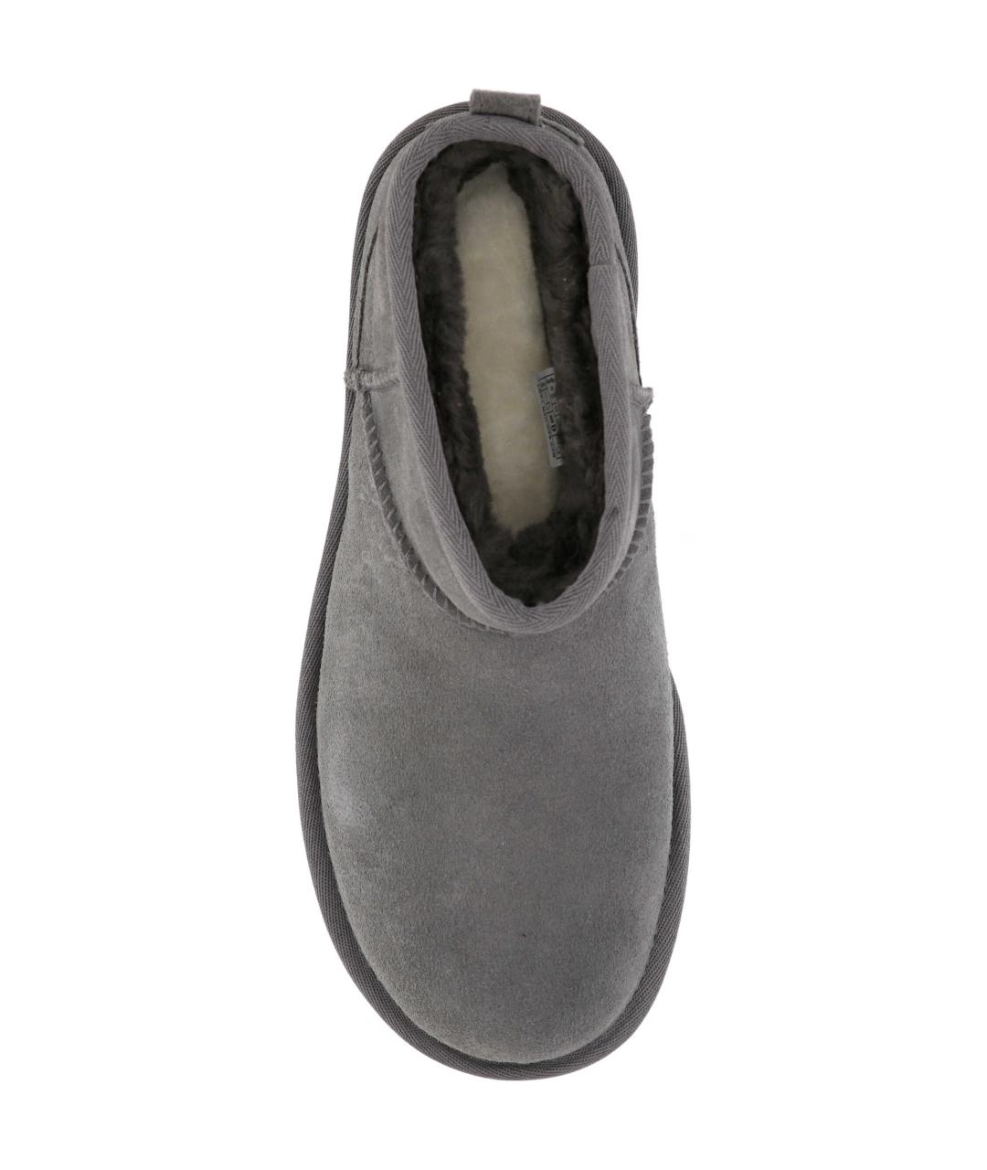 UGG AUSTRALIA Антрацитовые замшевые ботинки, фото 4