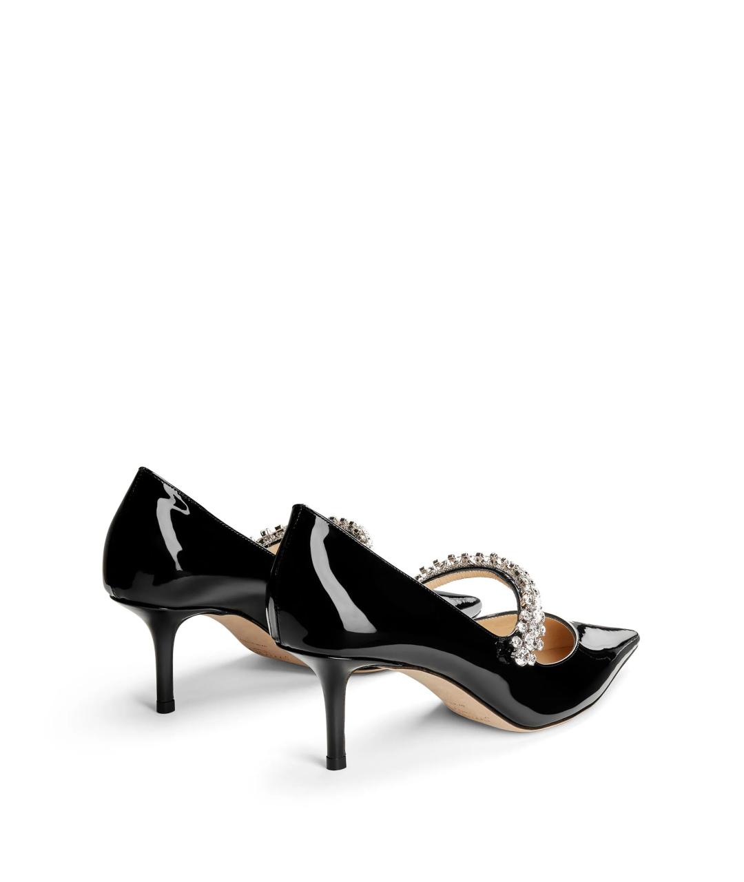 JIMMY CHOO Черные кожаные туфли, фото 3