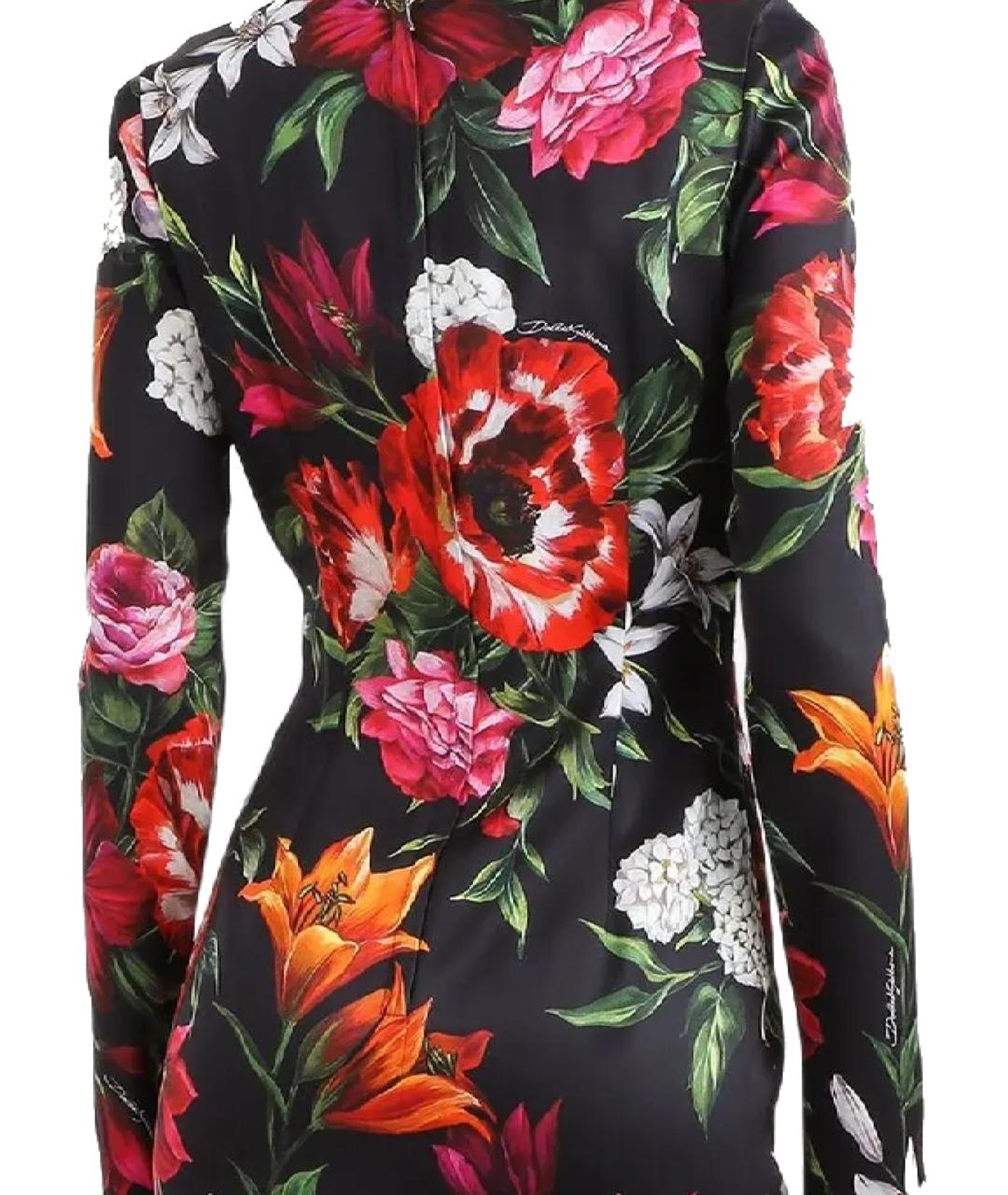 DOLCE&GABBANA Мульти платье, фото 3