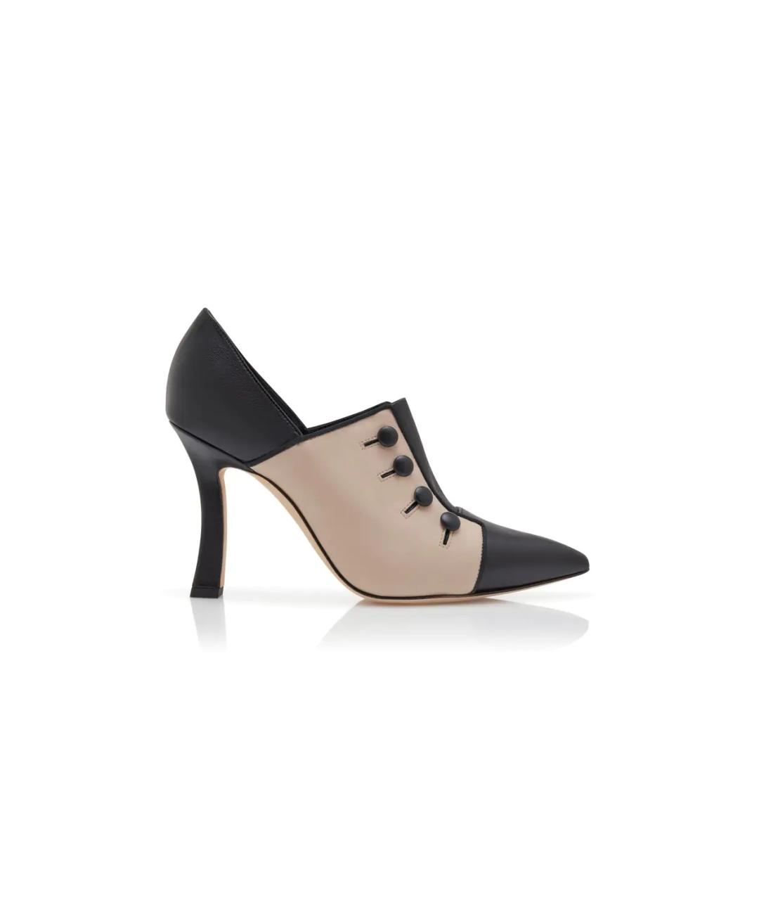 MANOLO BLAHNIK Мульти кожаные ботильоны, фото 1
