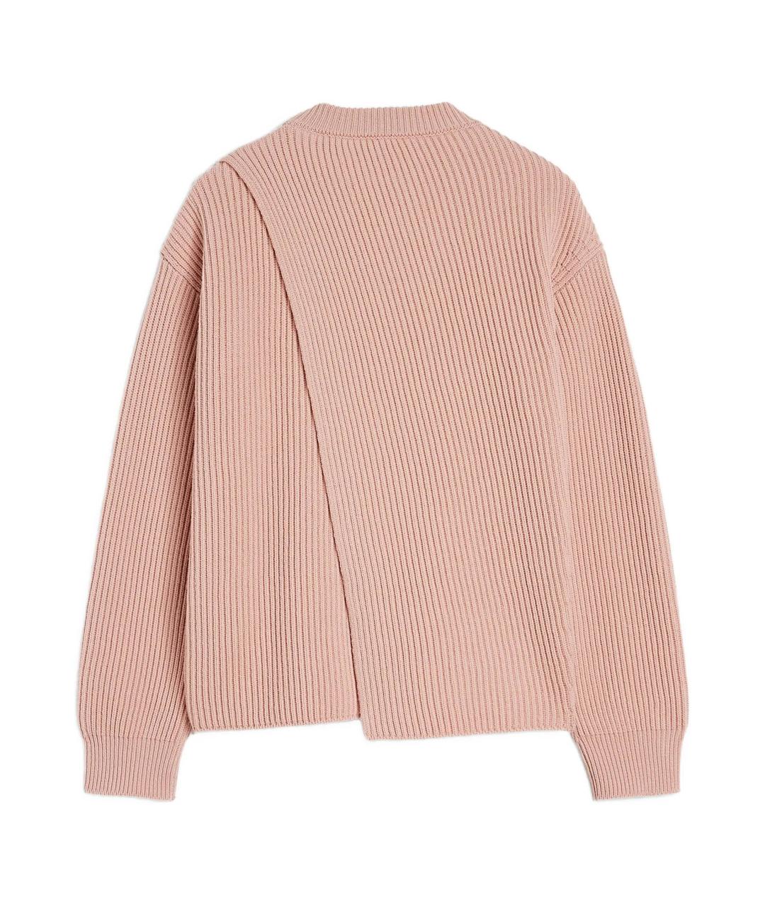 JIL SANDER Розовый джемпер / свитер, фото 3