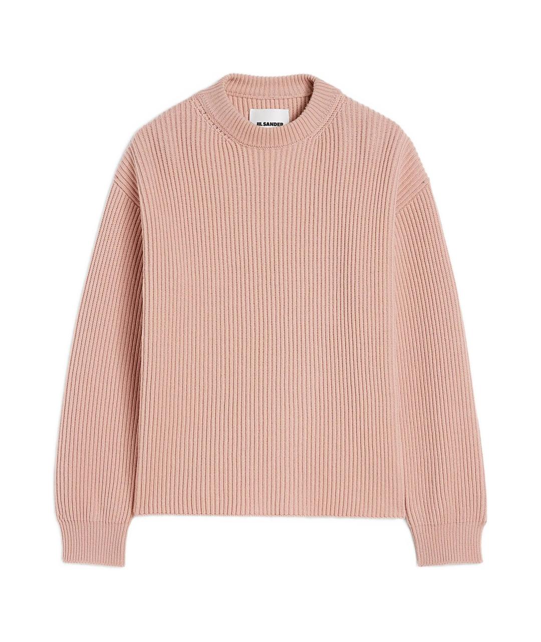 JIL SANDER Розовый джемпер / свитер, фото 1