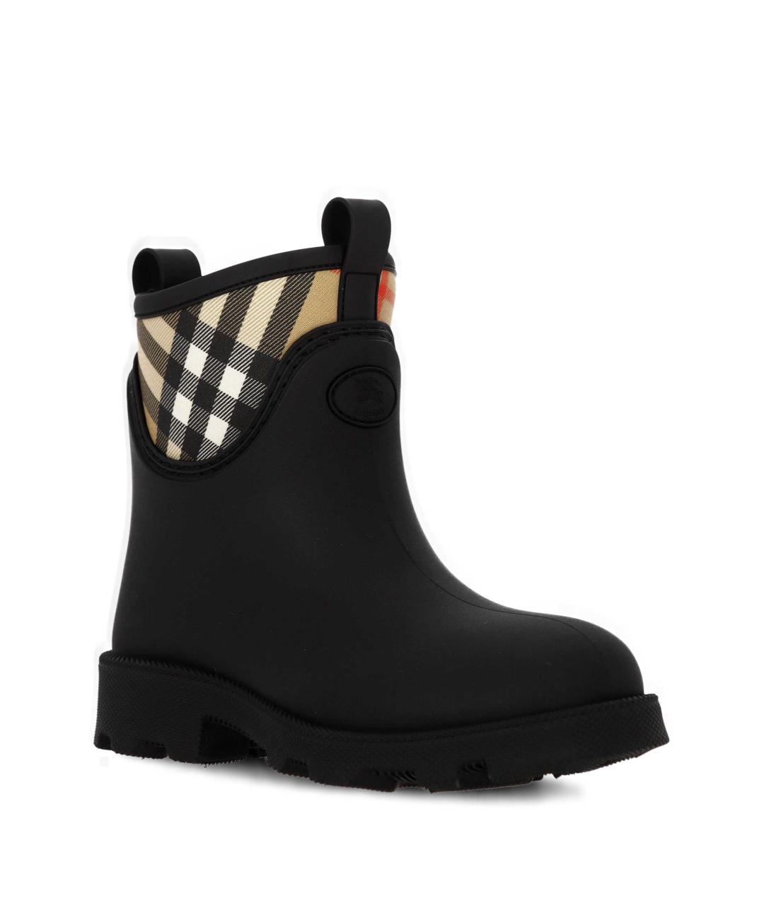 BURBERRY Черные сапоги, фото 2