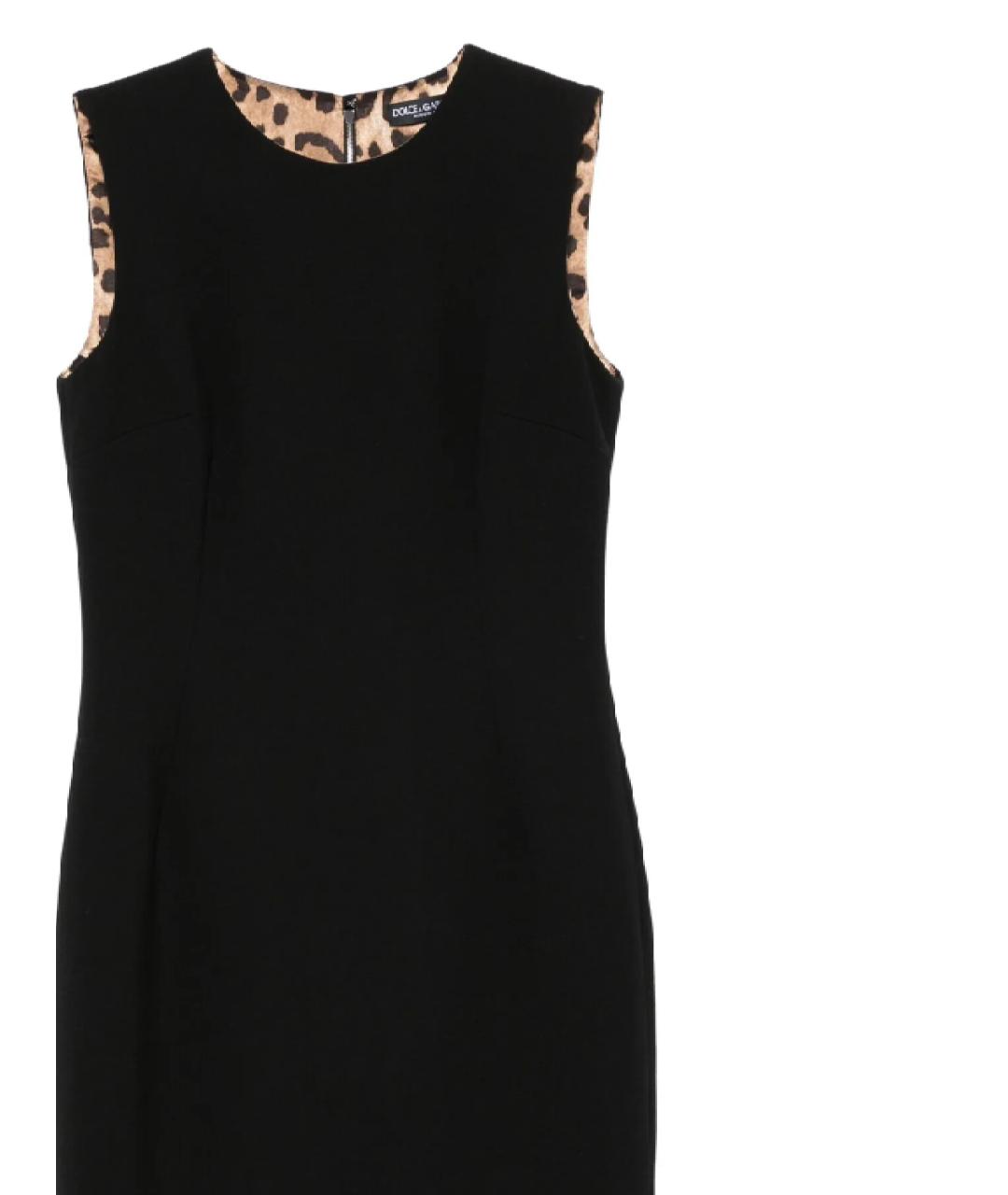 DOLCE&GABBANA Черное платье, фото 2