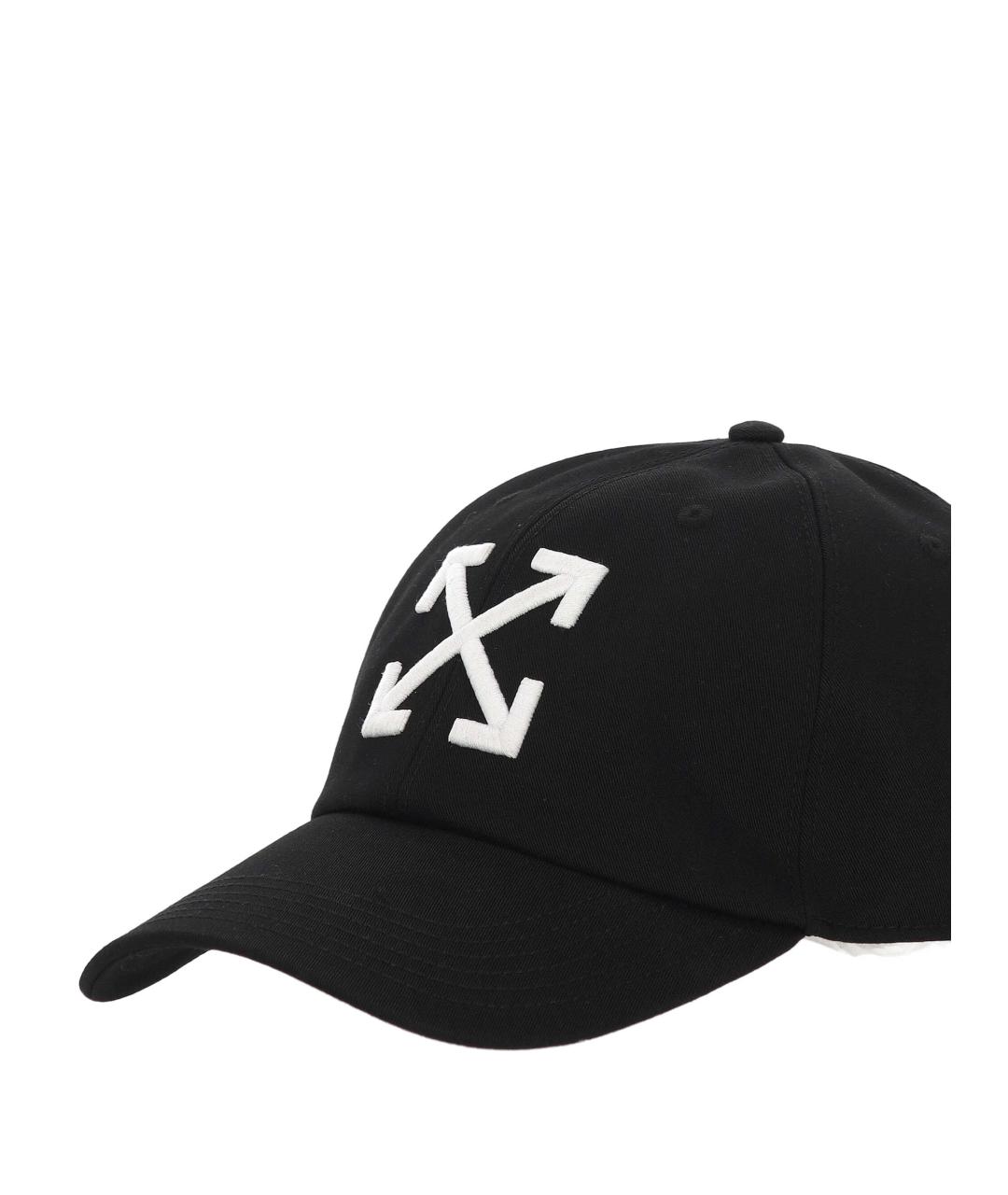 OFF-WHITE Черная синтетическая кепка/бейсболка, фото 2