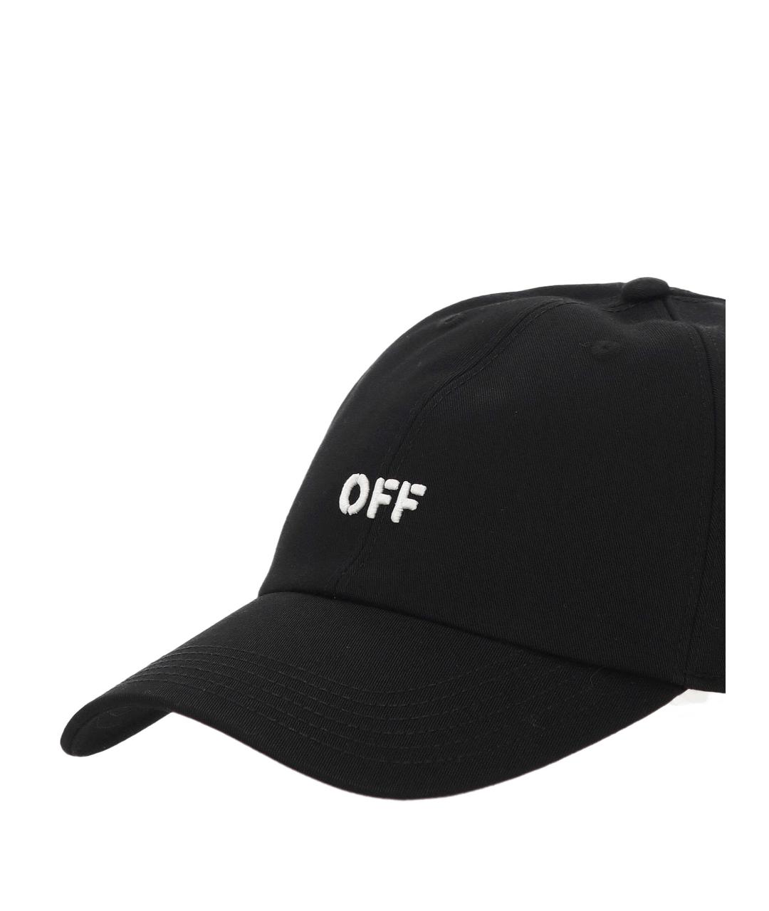 OFF-WHITE Черная синтетическая кепка/бейсболка, фото 2