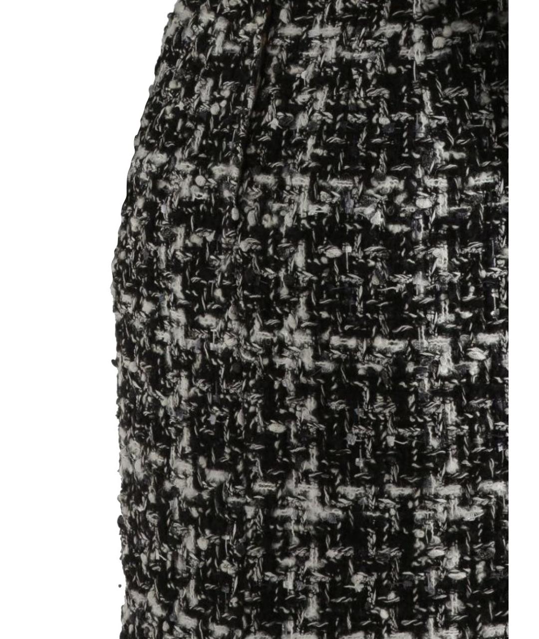 DOLCE&GABBANA Мульти шерстяная юбка миди, фото 3