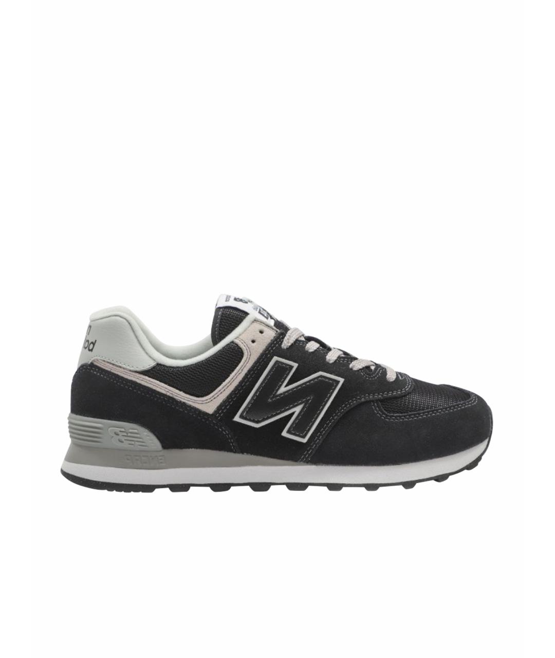 NEW BALANCE Черные низкие кроссовки / кеды, фото 1