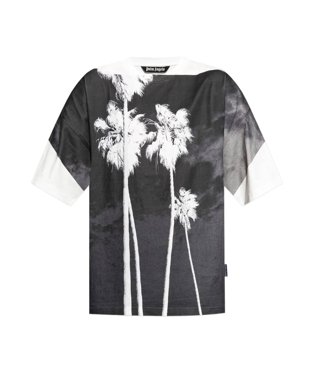 PALM ANGELS Мульти хлопковая футболка, фото 1