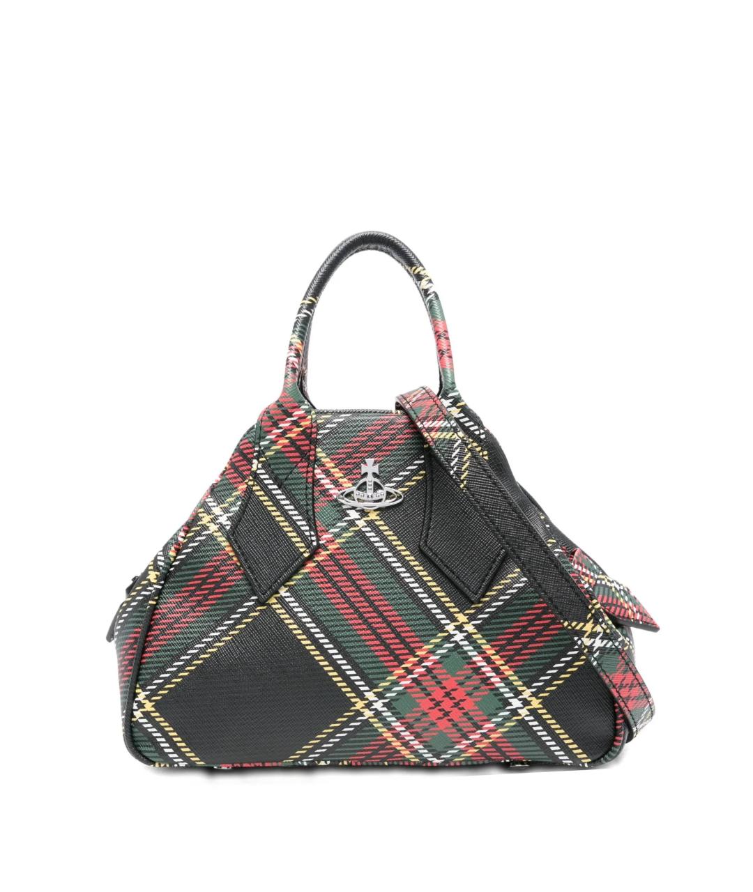 VIVIENNE WESTWOOD Мульти кожаная сумка с короткими ручками, фото 1