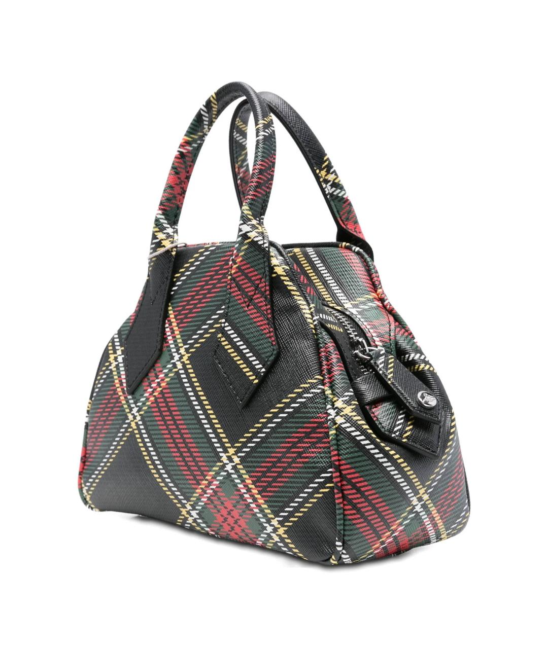 VIVIENNE WESTWOOD Мульти кожаная сумка с короткими ручками, фото 2