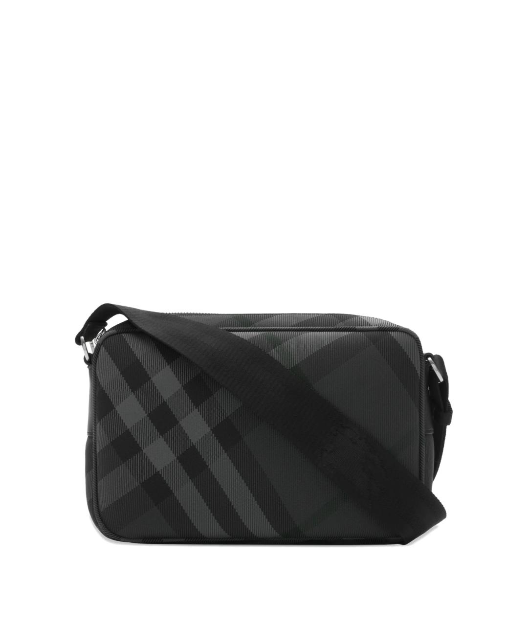 BURBERRY Антрацитовая сумка на плечо, фото 3