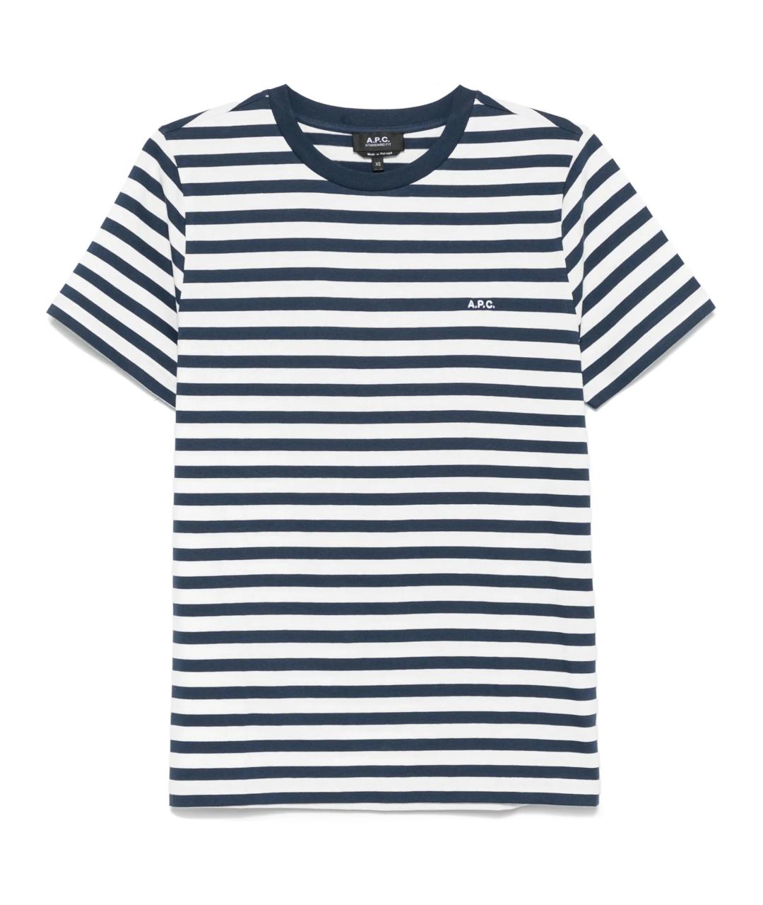 A.P.C. Мульти хлопковая футболка, фото 1