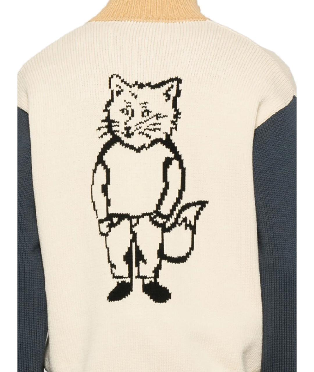 MAISON KITSUNE Бежевая куртка, фото 3