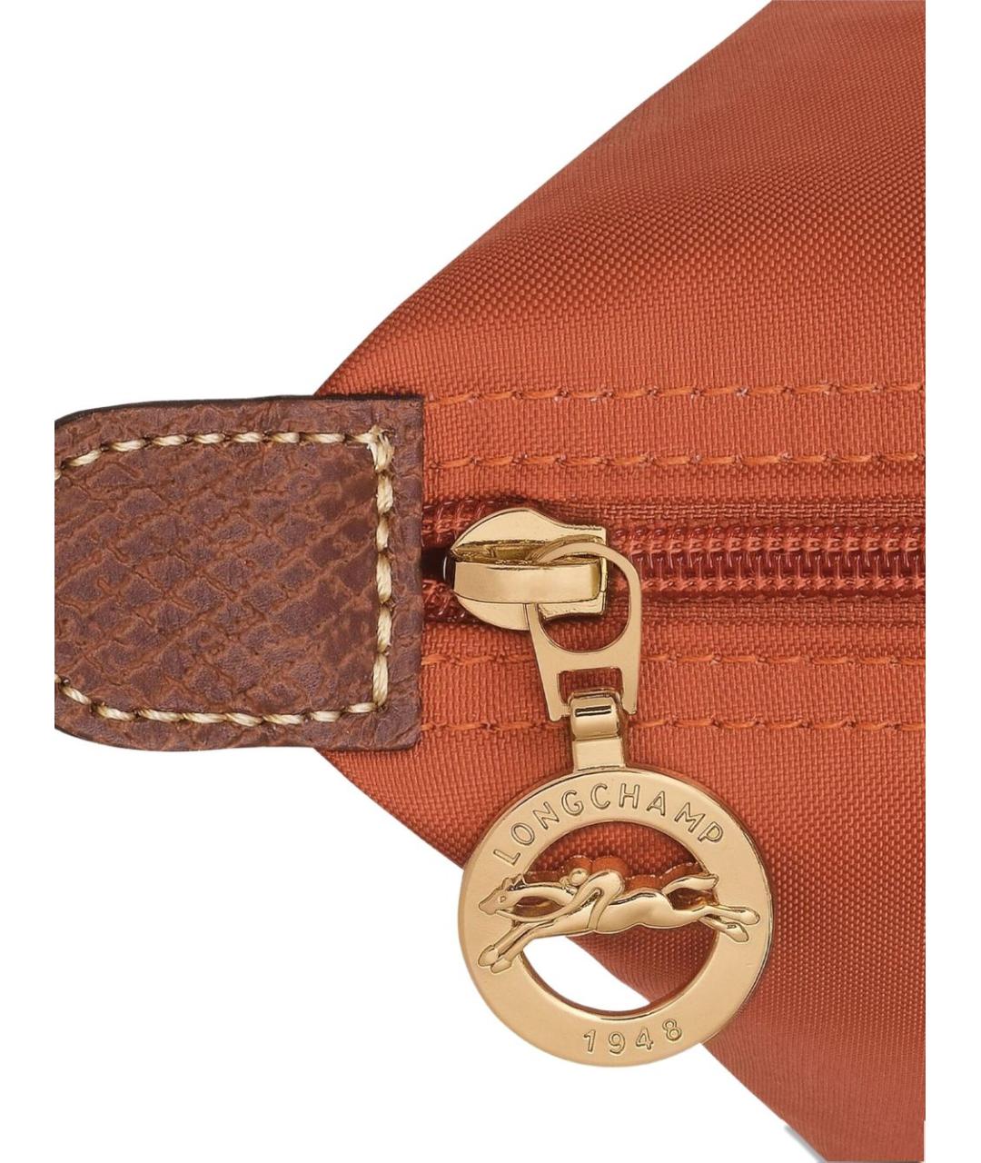 LONGCHAMP Оранжевая сумка тоут, фото 4
