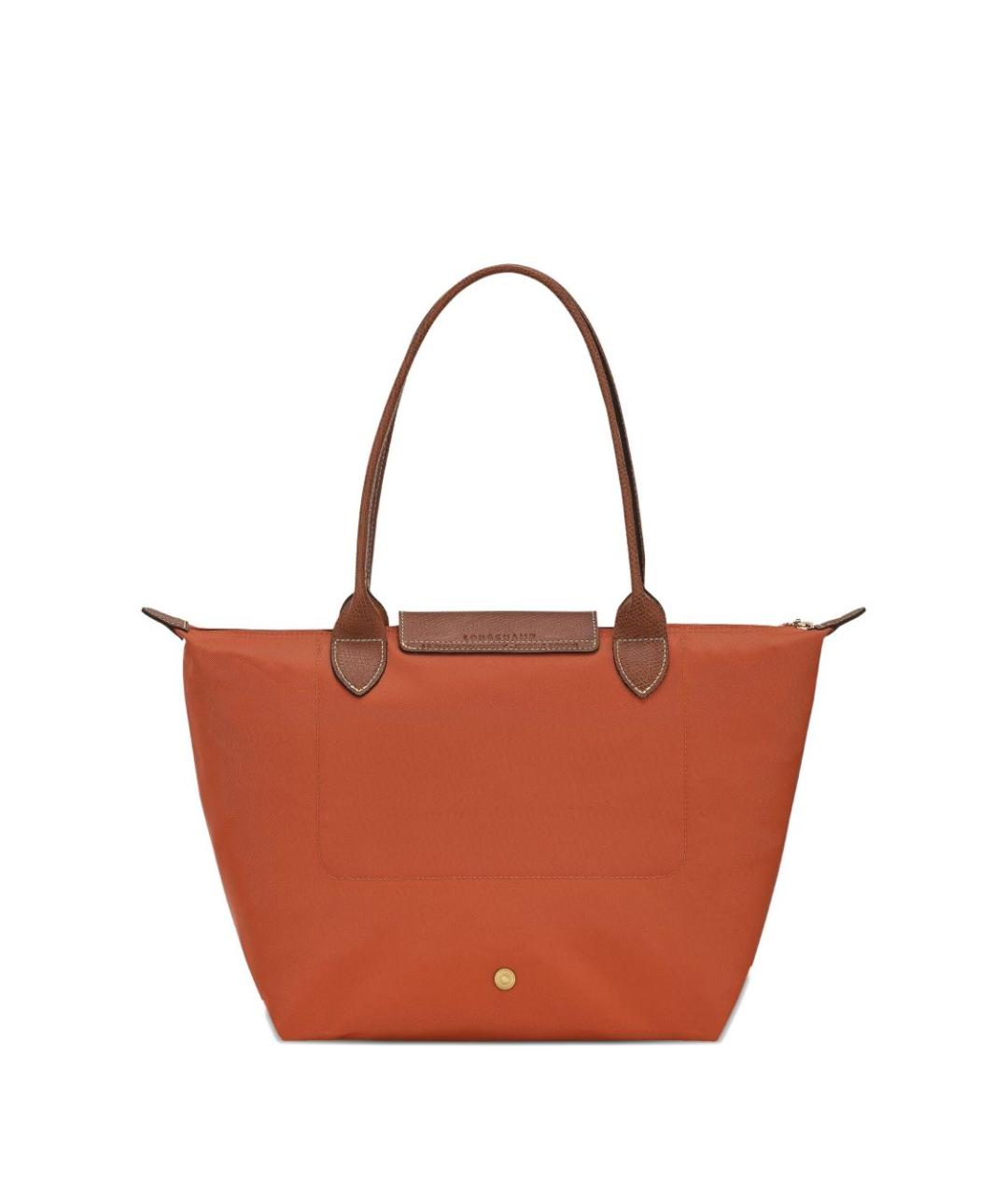LONGCHAMP Оранжевая сумка тоут, фото 3