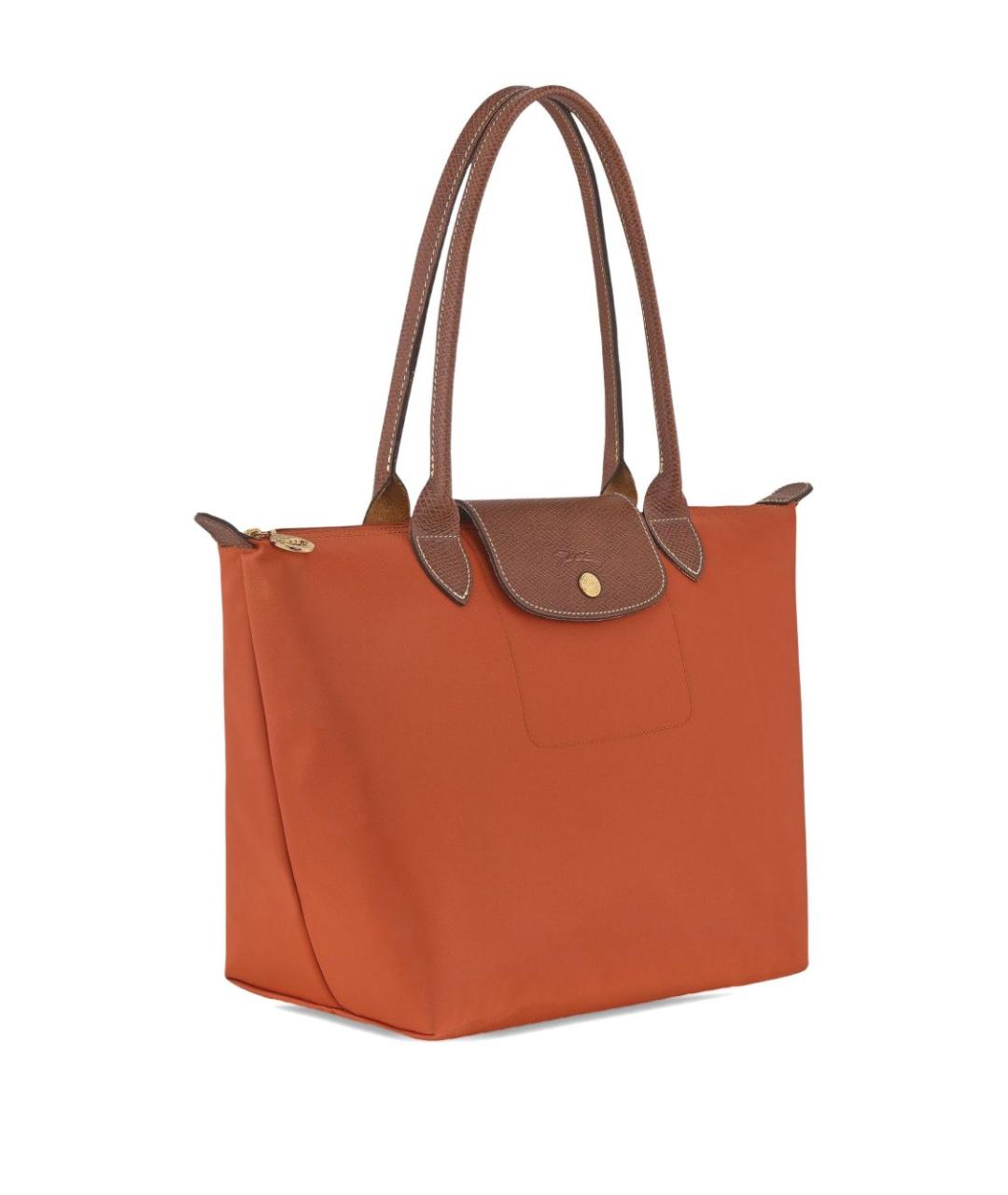 LONGCHAMP Оранжевая сумка тоут, фото 2