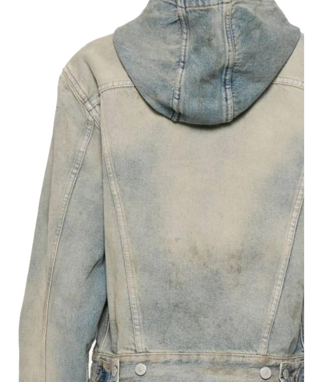 ACNE STUDIOS Голубая хлопковая куртка, фото 3