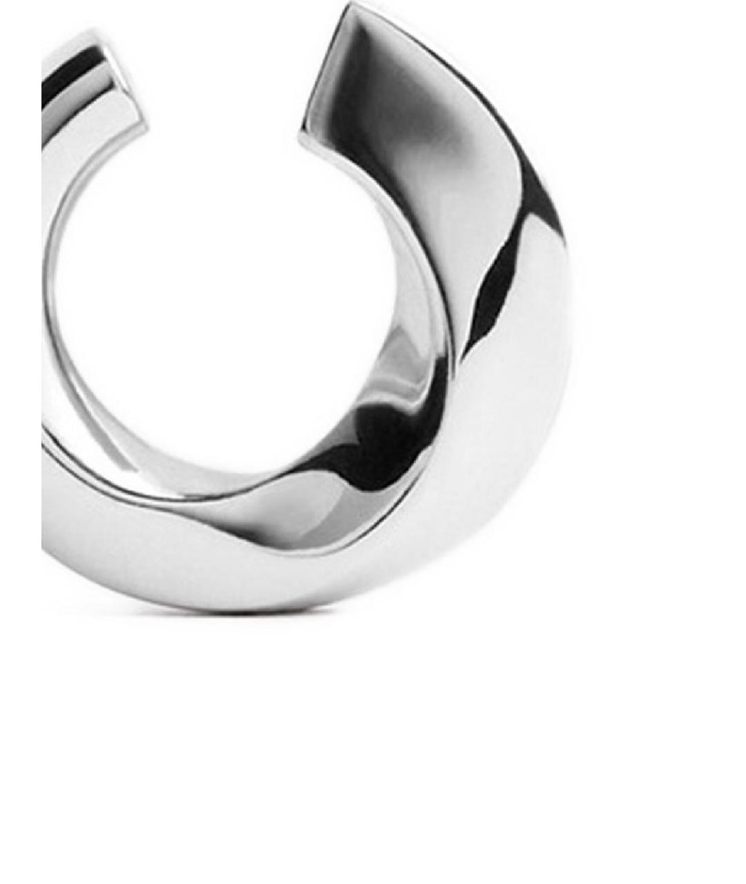 JACQUEMUS Серебряные металлические серьги, фото 2