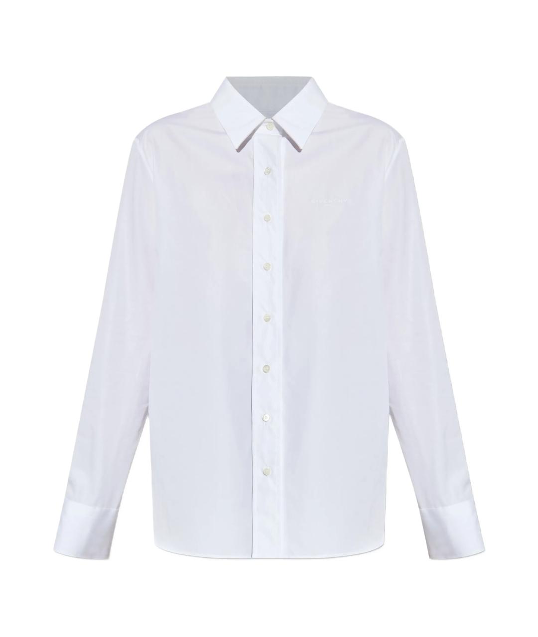GIVENCHY Белая хлопковая рубашка, фото 1