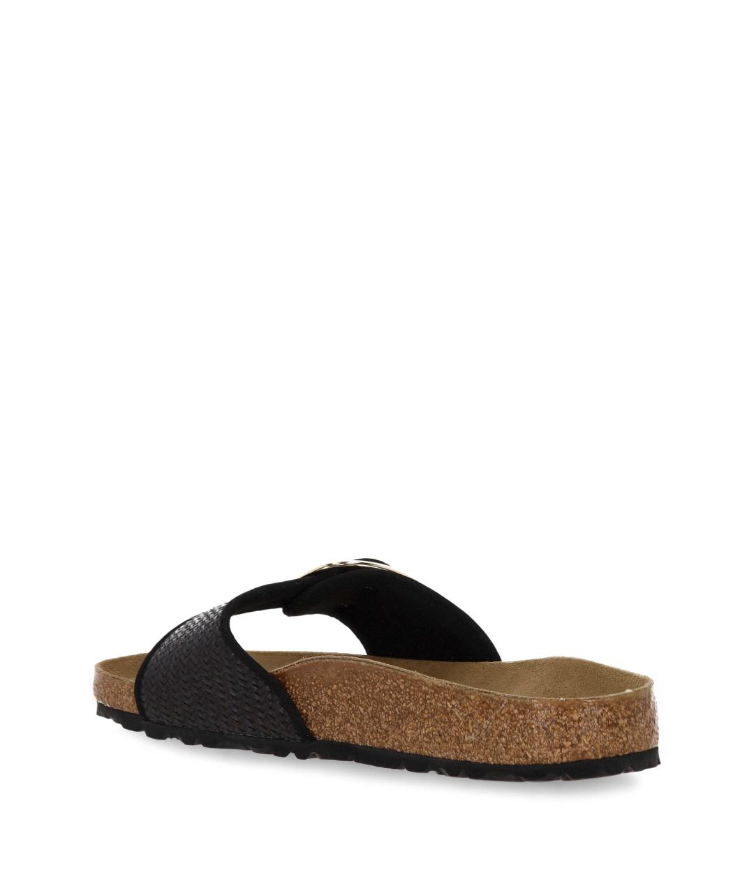 BIRKENSTOCK Черные шлепанцы, фото 3