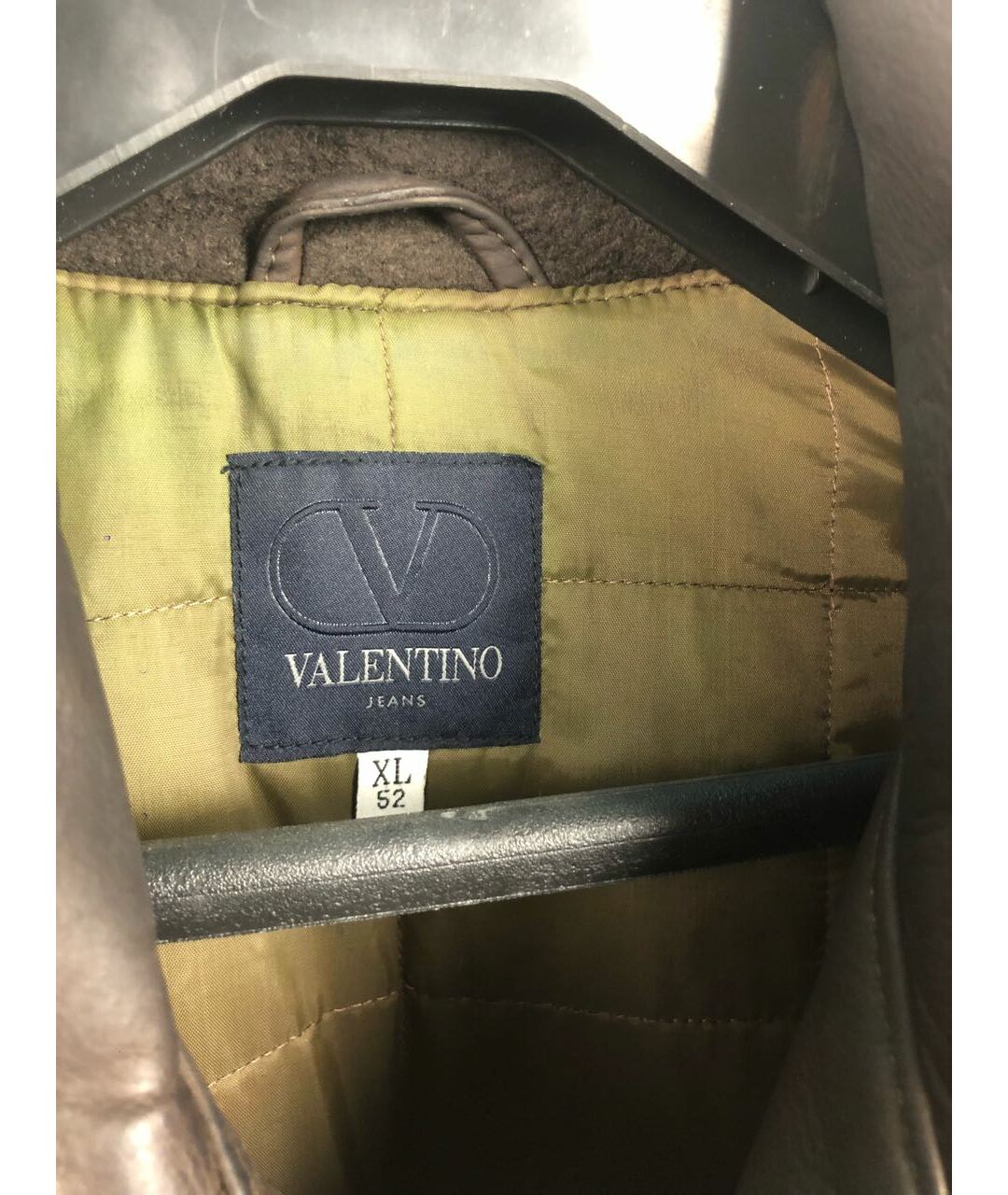 VALENTINO Коричневая кожаная куртка, фото 3