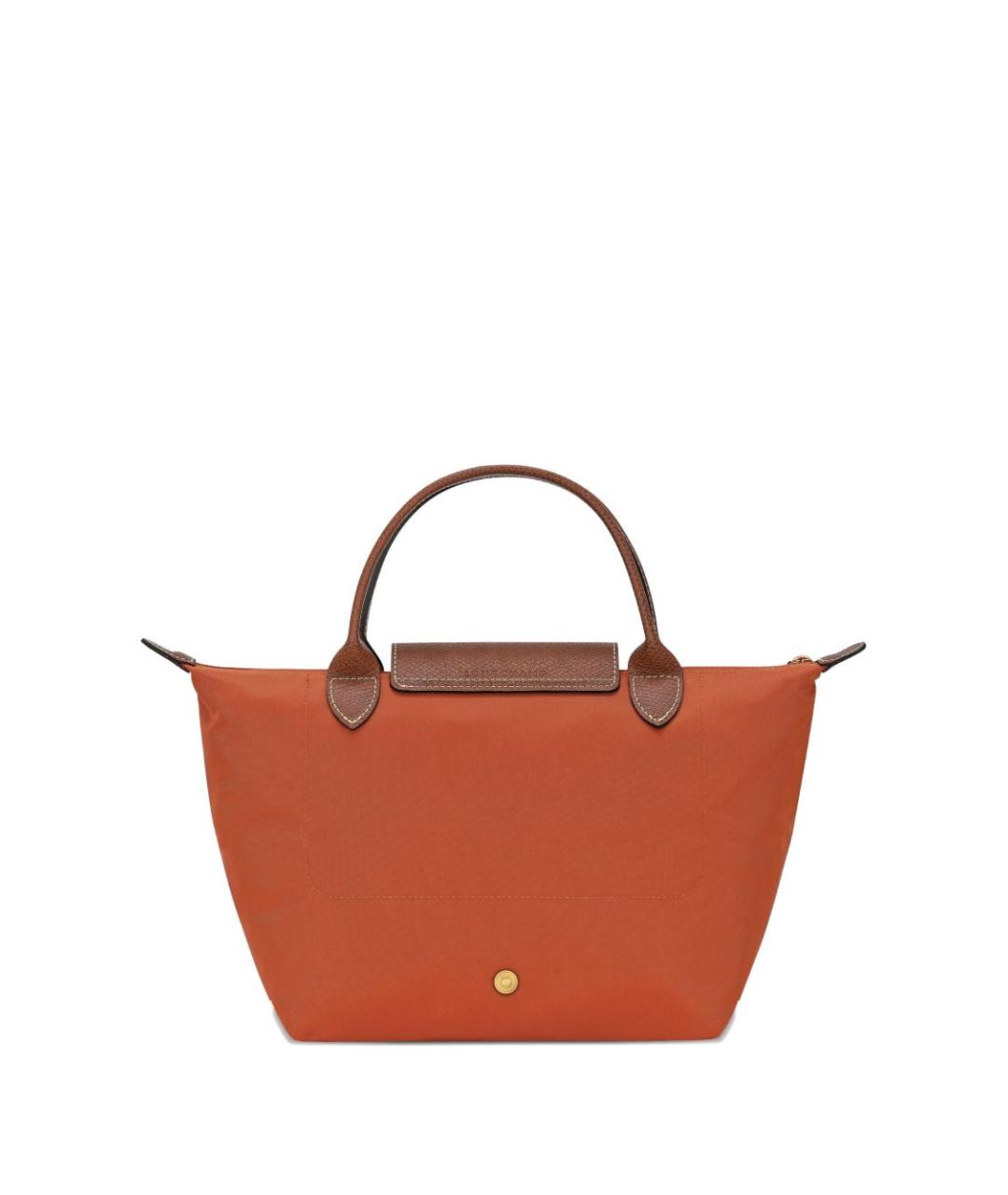 LONGCHAMP Оранжевая сумка тоут, фото 3