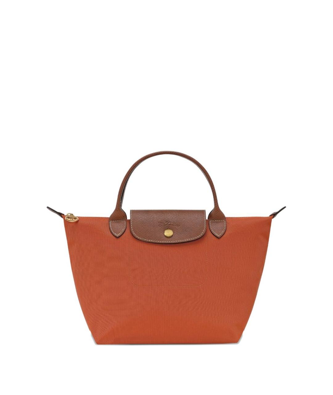 LONGCHAMP Оранжевая сумка тоут, фото 1