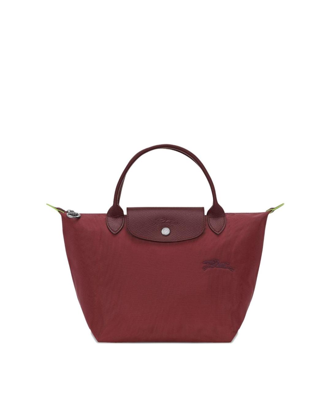 LONGCHAMP Бордовая сумка тоут, фото 1