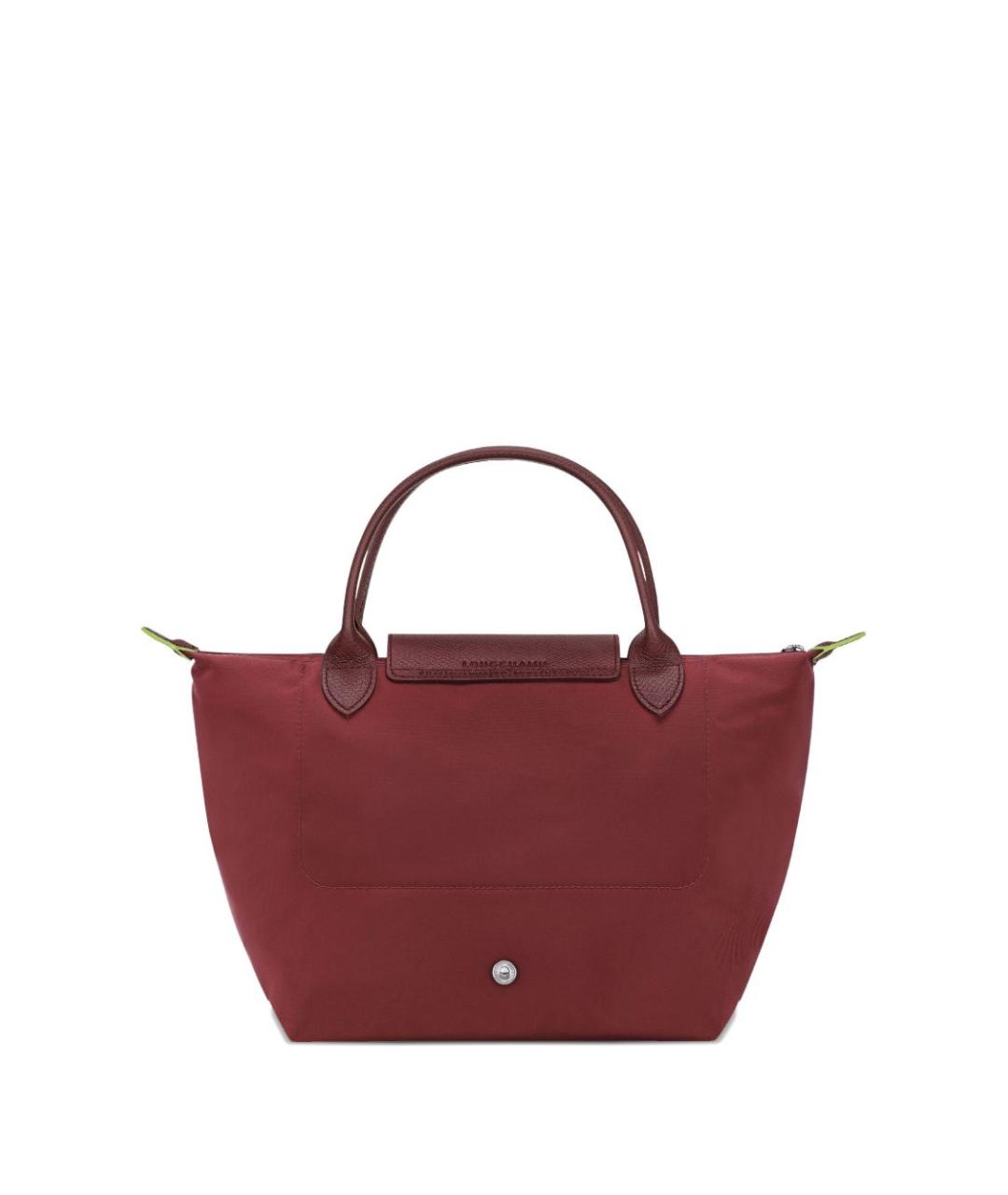 LONGCHAMP Бордовая сумка тоут, фото 3