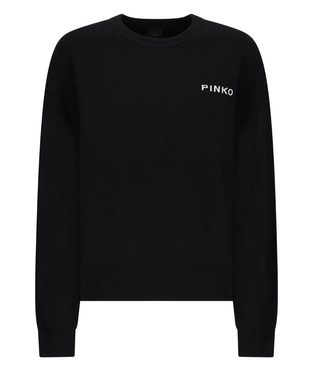 PINKO Черный джемпер / свитер, фото 1