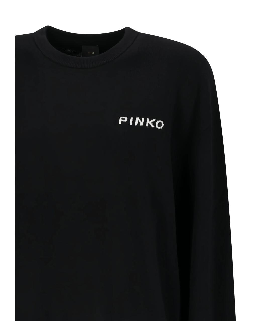 PINKO Черный джемпер / свитер, фото 2