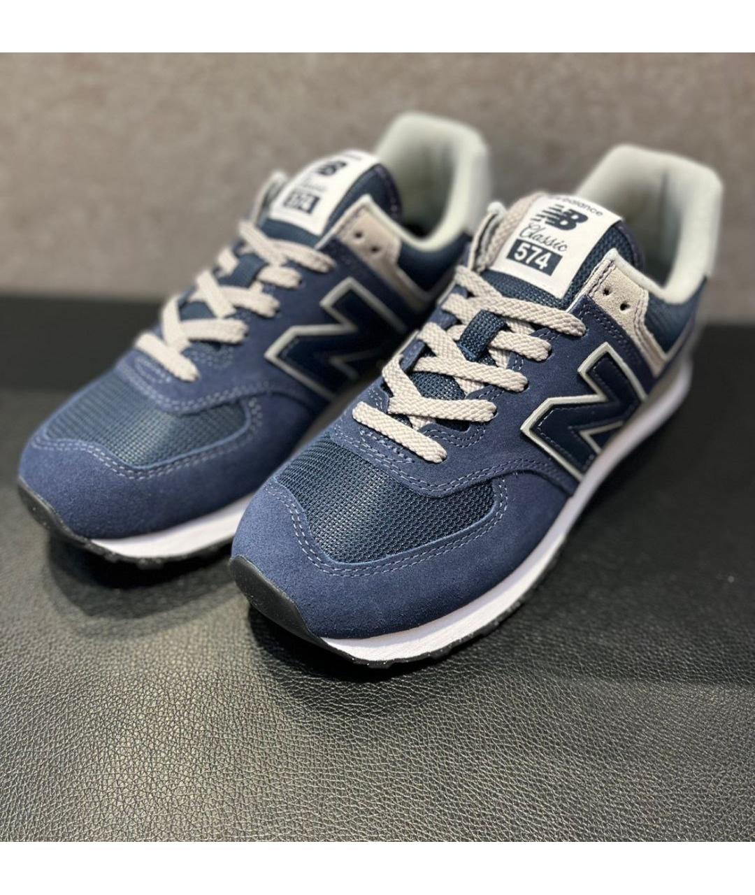 NEW BALANCE Синие низкие кроссовки / кеды, фото 3