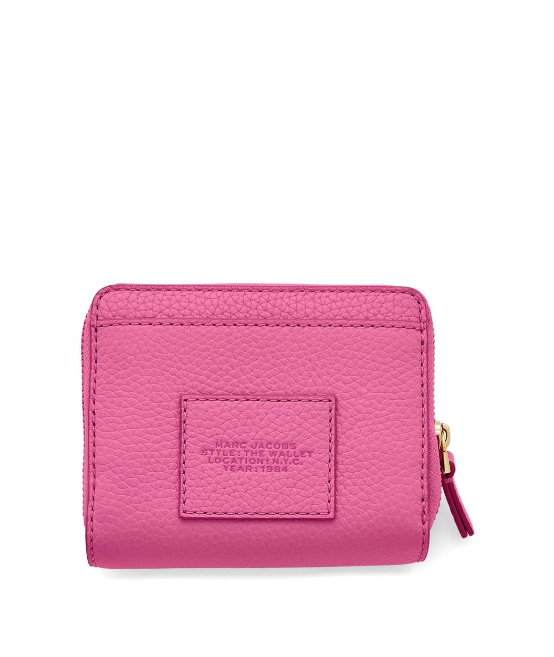 MARC JACOBS Розовый кожаный кошелек, фото 3