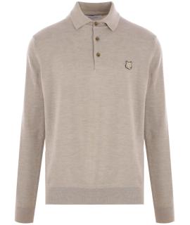 MAISON KITSUNE Поло с длинным рукавом