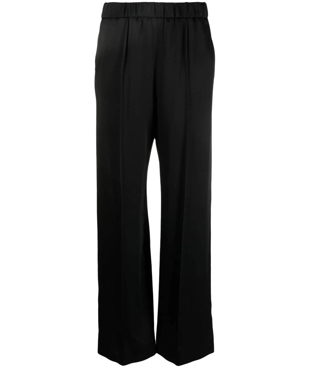 JIL SANDER Черные прямые брюки, фото 1