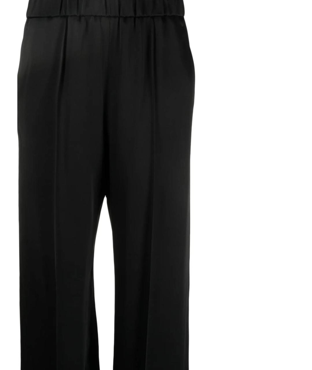JIL SANDER Черные прямые брюки, фото 2