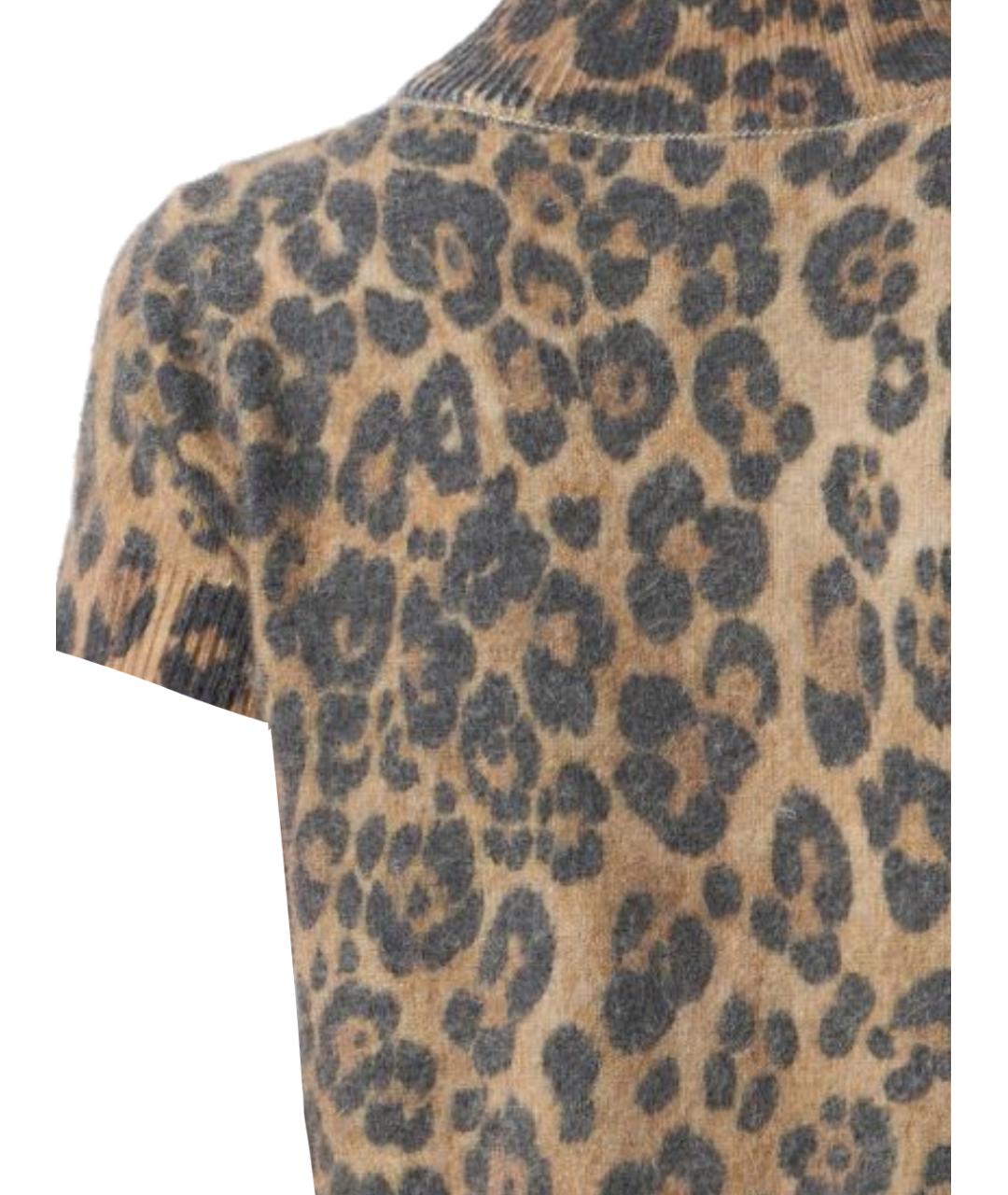 BLUMARINE Коричневая футболка, фото 3