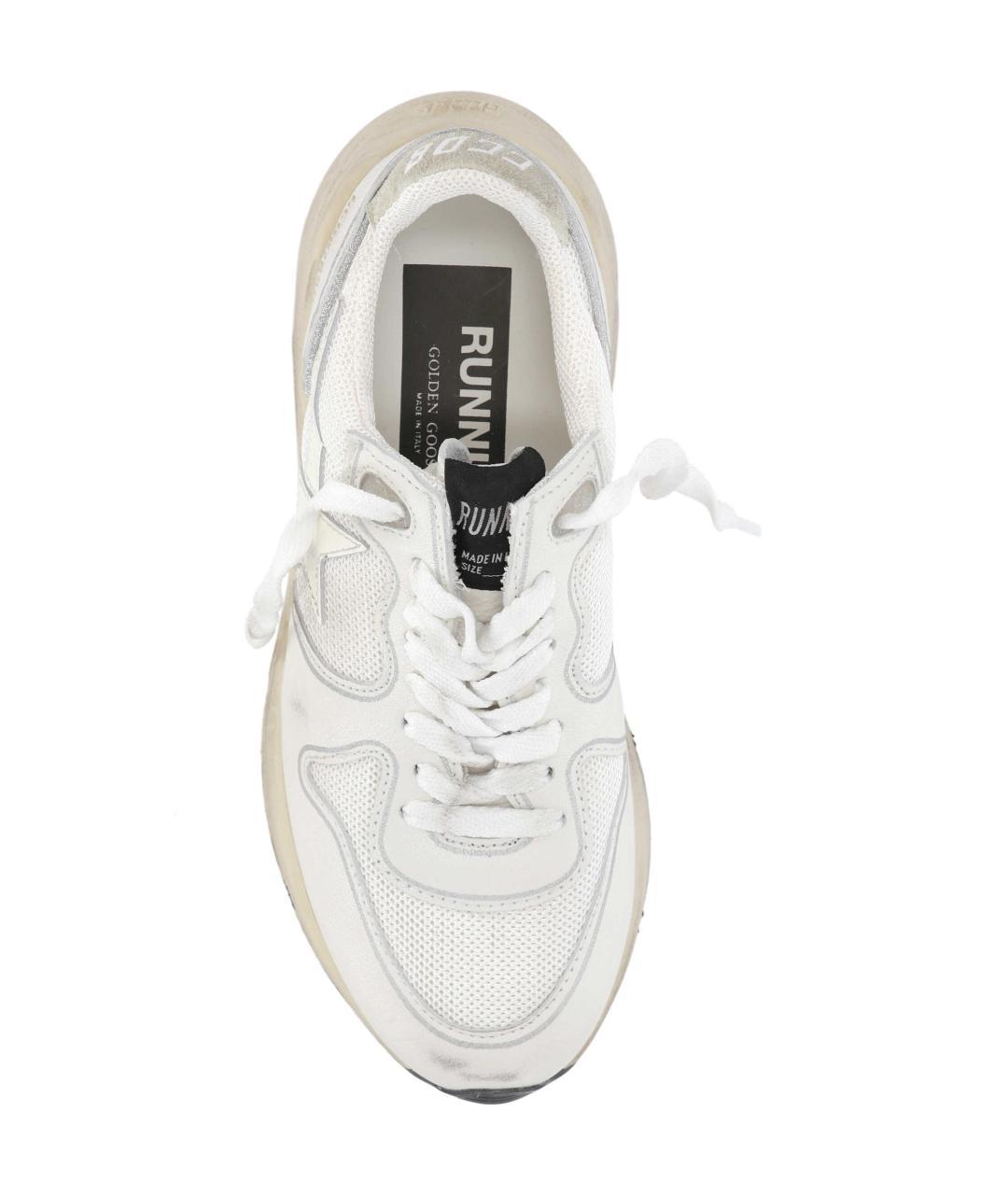 GOLDEN GOOSE DELUXE BRAND Белые синтетические кроссовки, фото 4