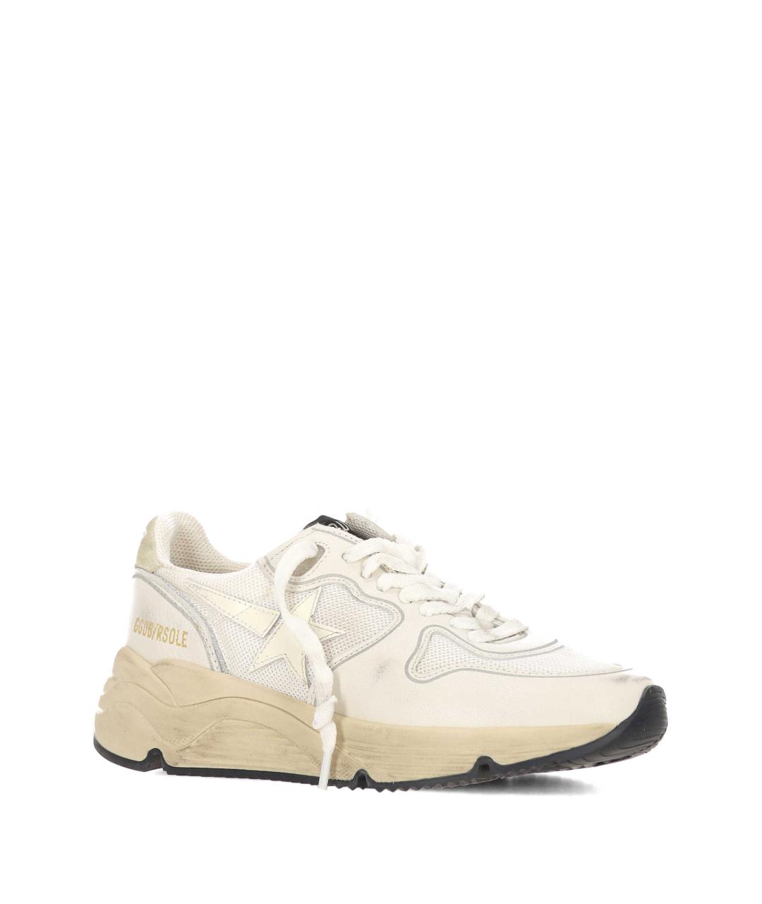GOLDEN GOOSE DELUXE BRAND Белые синтетические кроссовки, фото 2