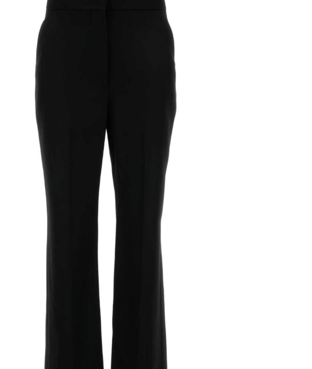 GIVENCHY Черные шерстяные прямые брюки, фото 2