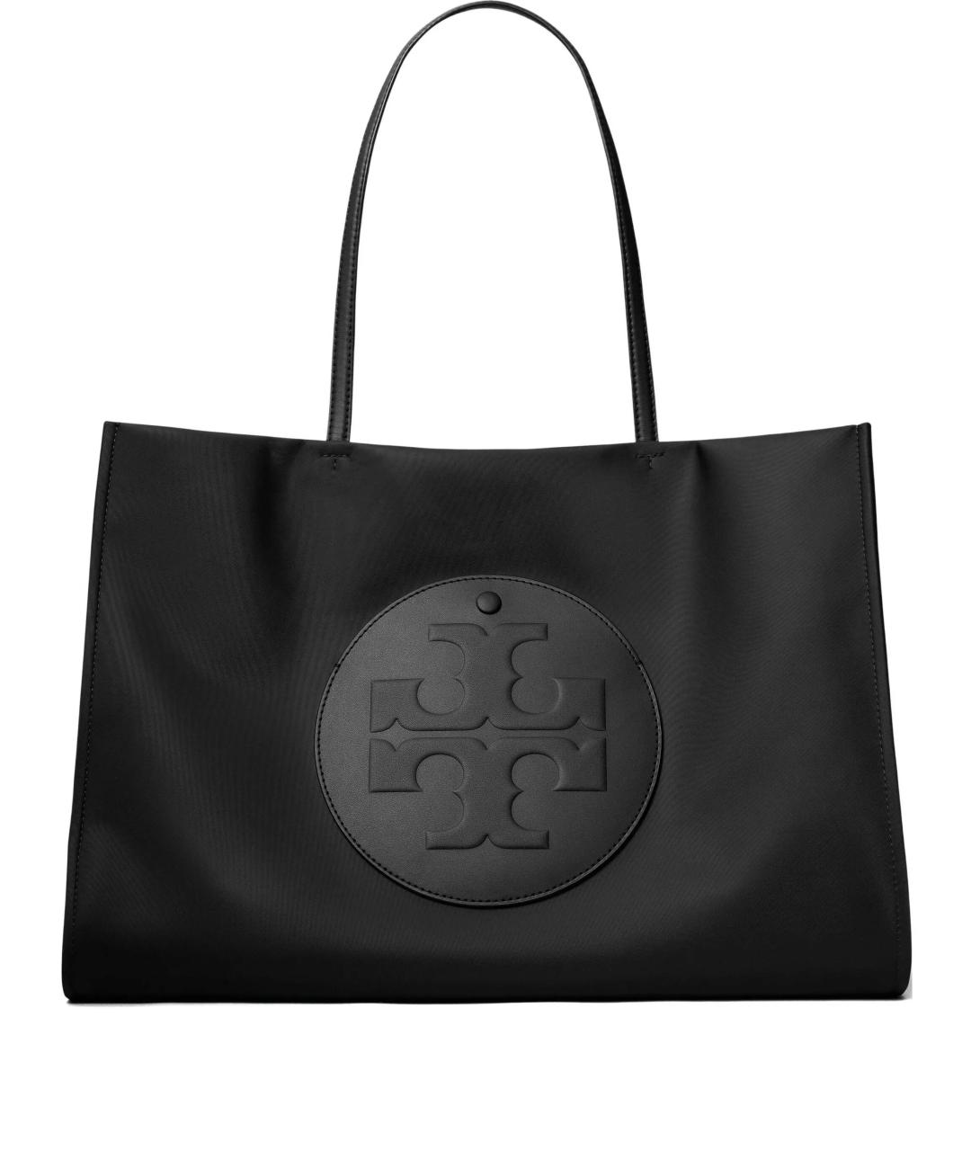 TORY BURCH Черная сумка тоут, фото 1