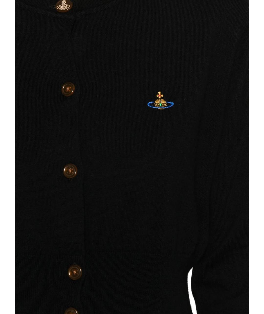 VIVIENNE WESTWOOD Черный кардиган, фото 2