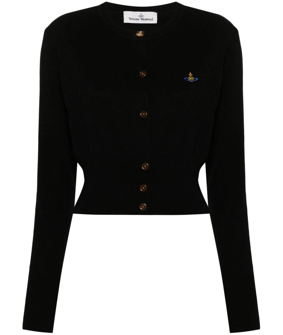 VIVIENNE WESTWOOD Черный кардиган, фото 1