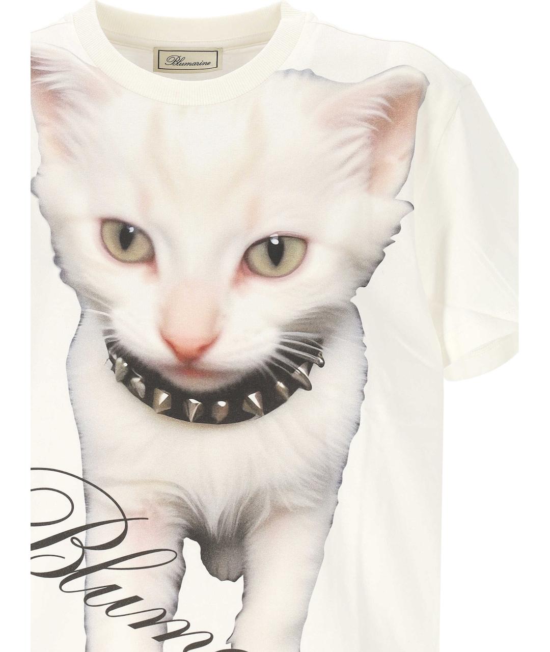 BLUMARINE Мульти футболка, фото 2