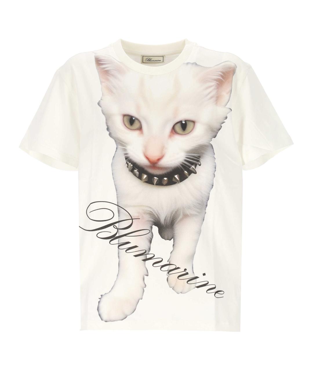 BLUMARINE Мульти футболка, фото 1