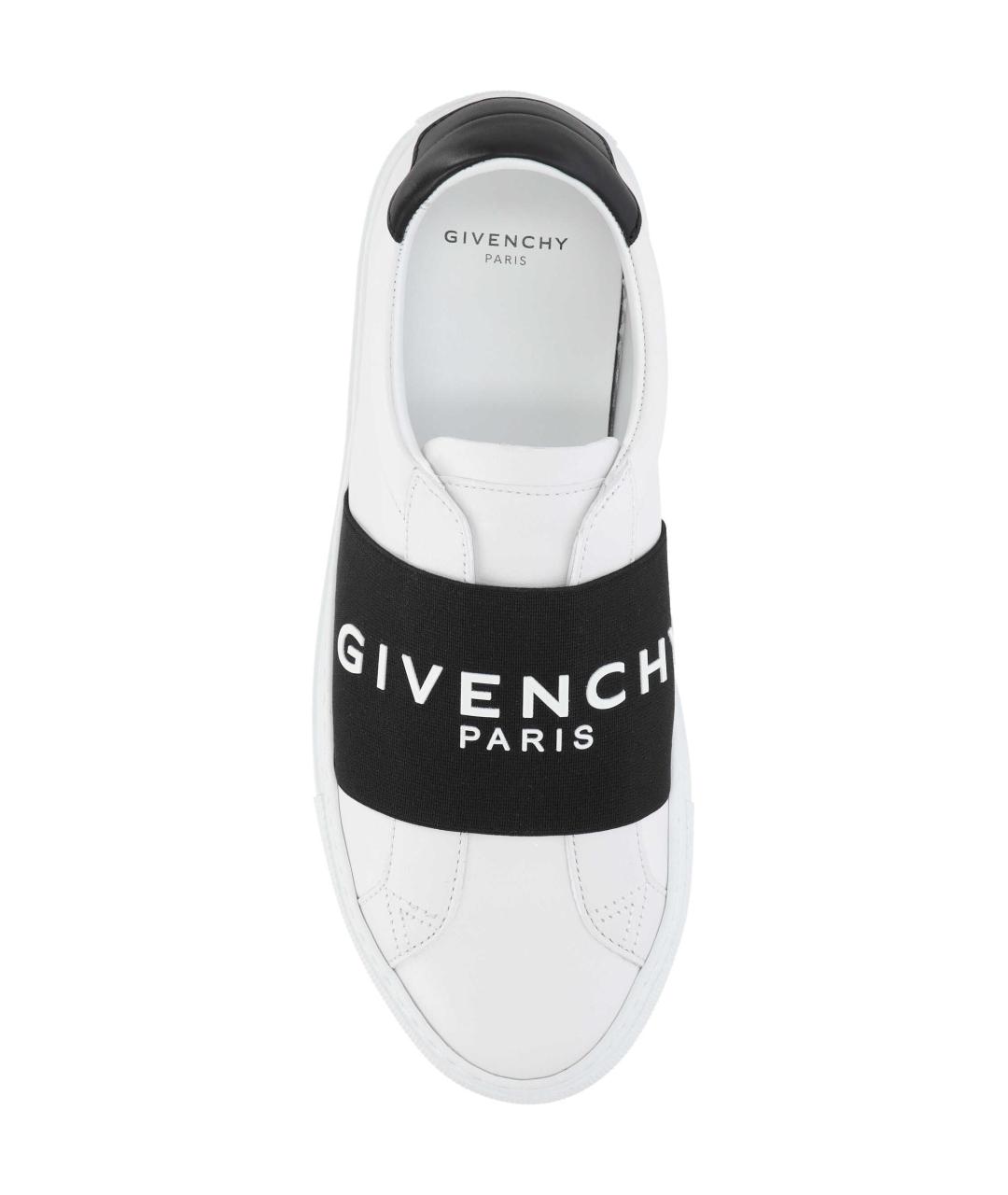 GIVENCHY Белые кожаные слипоны, фото 4