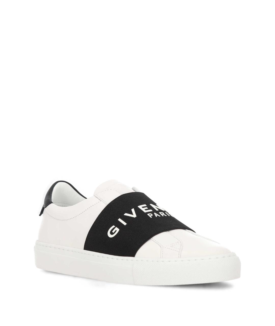 GIVENCHY Белые кожаные слипоны, фото 2